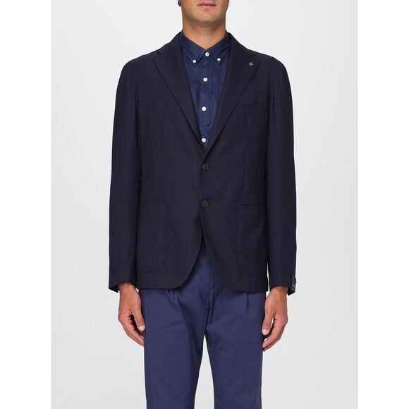 Tagliatore Jacket Men Blue